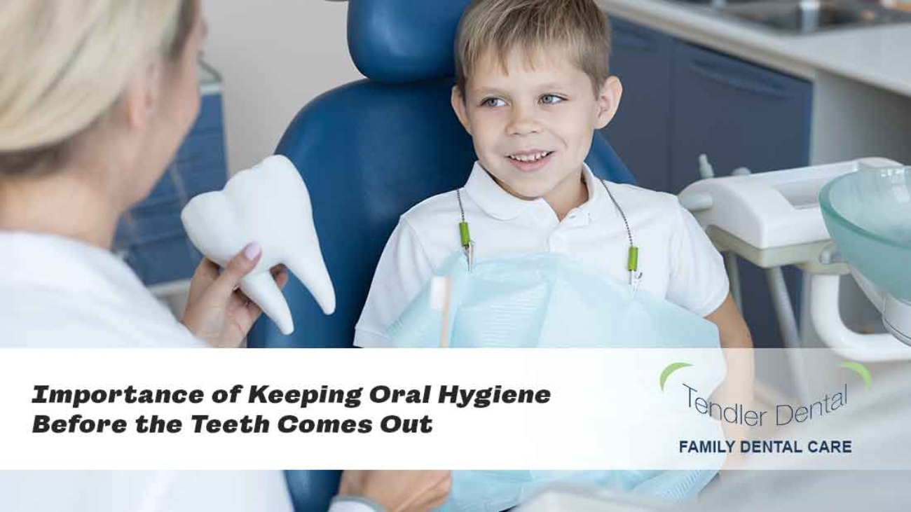 Importance of Keeping Oral Hygiene Before the Teeth Comes Out