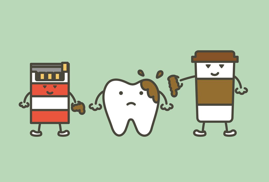 cause of teeth discoloration